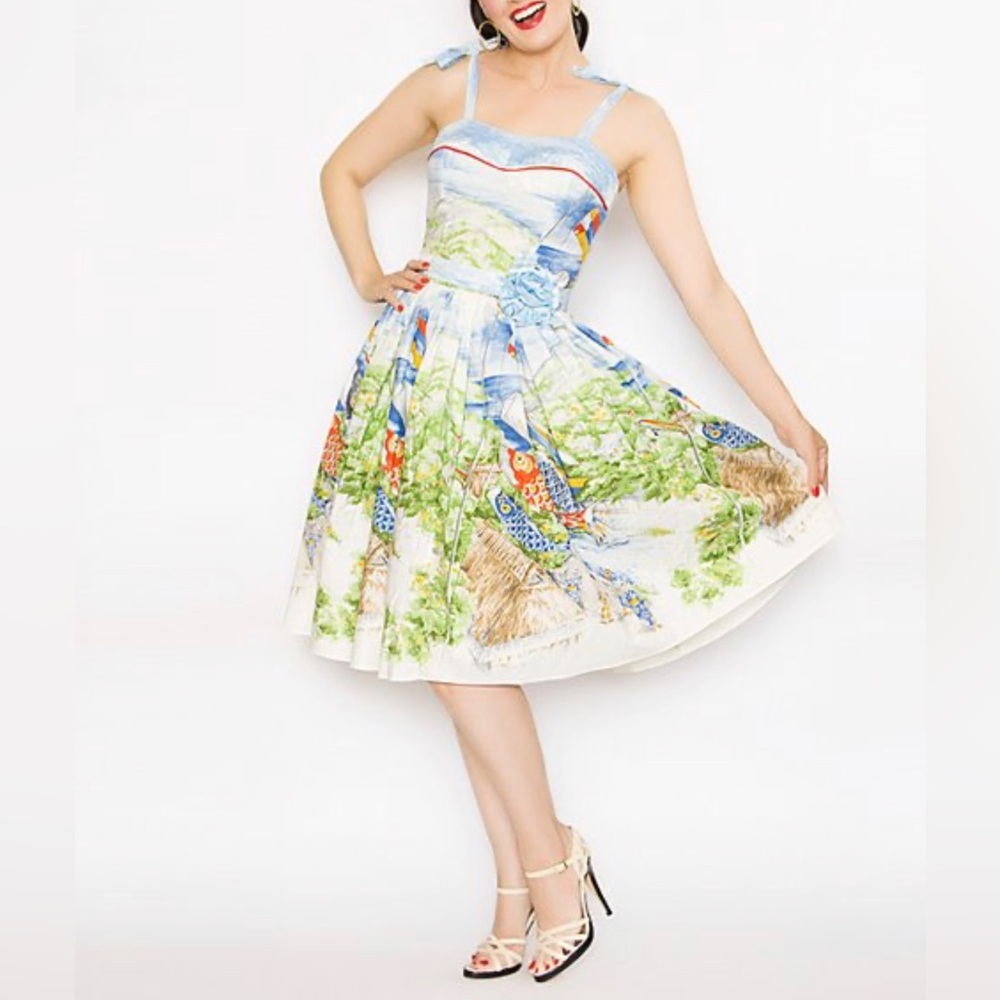 🐠 Bernie Dexter Koi Fish dress (Rare)